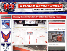 Tablet Screenshot of h3hockey.com